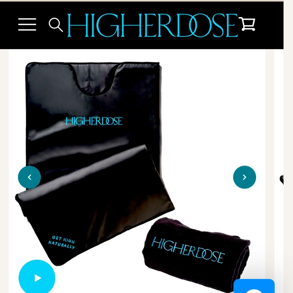 Higherdose Infrared Blanket with two inserts
